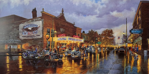 Dave Barnhouse American Classic Signed And Numbered With Certificate