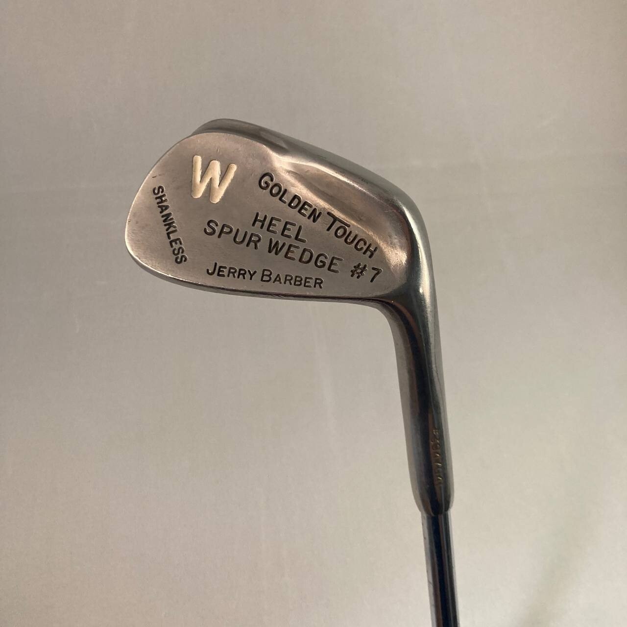Jerry Barber Golden Touch Heel Spur #7 Wedge Golf