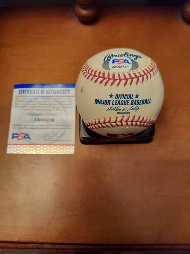 Juan Rivera Signed Baseball w/ PSA COA - Picture 2 of 2
