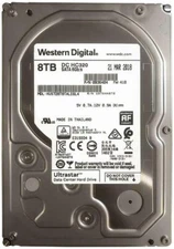 Western Digital Ultrastar DC HC320 8TB 7.2K SATA 3.5" HDD HUS728T8TALE6L4