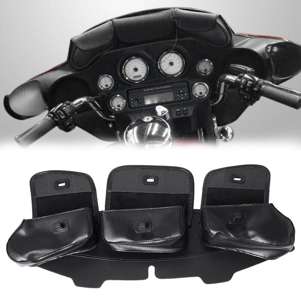 Harley davidson 3 pocket fairing pouch hotsell