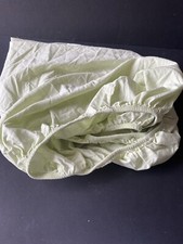 Babies R Us Lime Green Fitted Crib Sheet 100 Cotton Full Elastic Edges