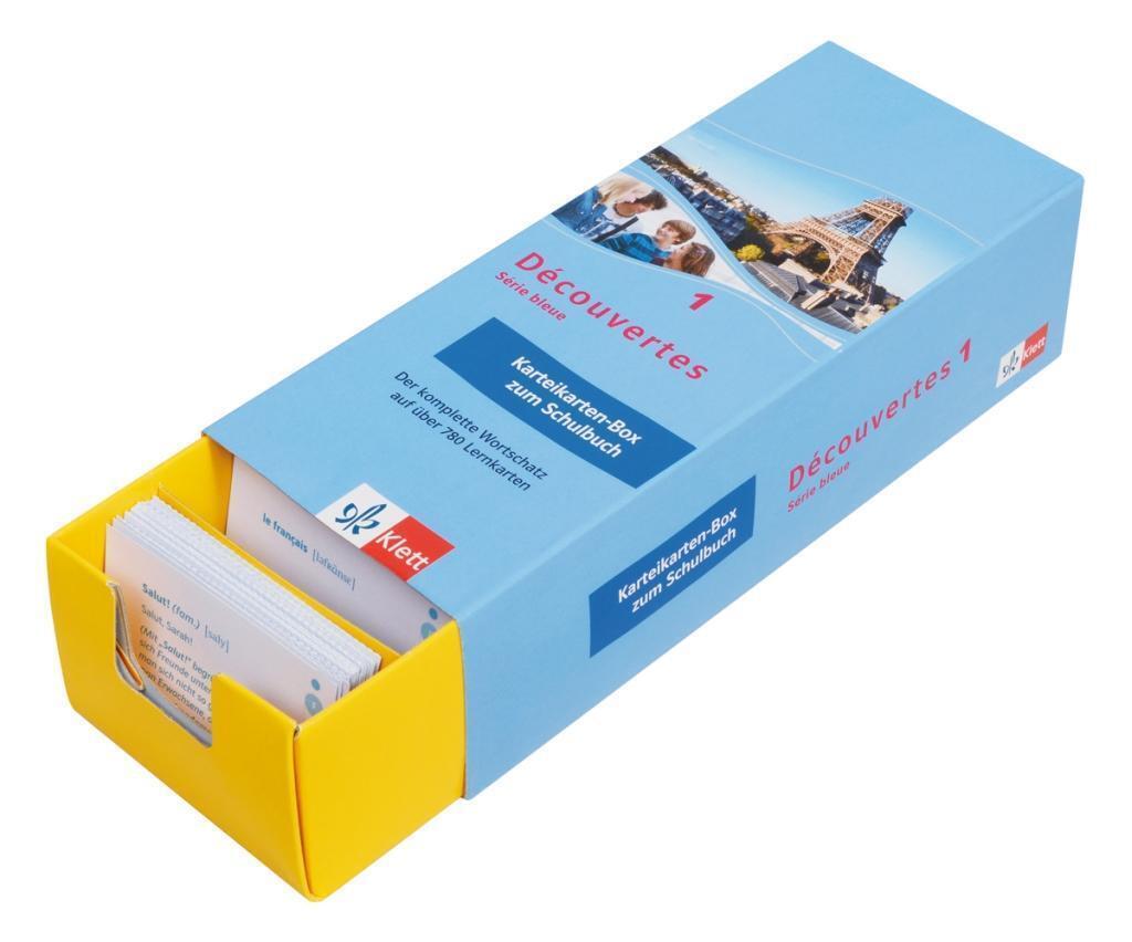 Thumbnail - Découvertes Série Bleue 1. Vokabel-lernbox Zum Schulbuch | Buch |