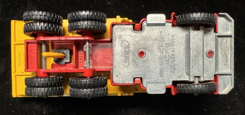 CAMIÓN VOLQUETE MATCHBOX KINGSIZE #K-19 SCAMMELL, MODELO CASI COMO NUEVO/BUENA CAJA DE VENTANA - Imagen 4 de 11