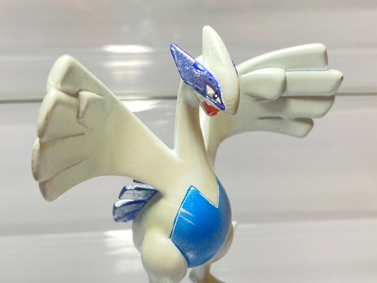 Pearly Lugia Pokemon Monster Nintendo Tomy Collection Figure Toy Japan.