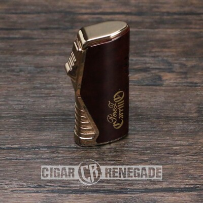 EP Carrillo Encore Triple Flame Adjustable Refillable Cigar Torch Lighter