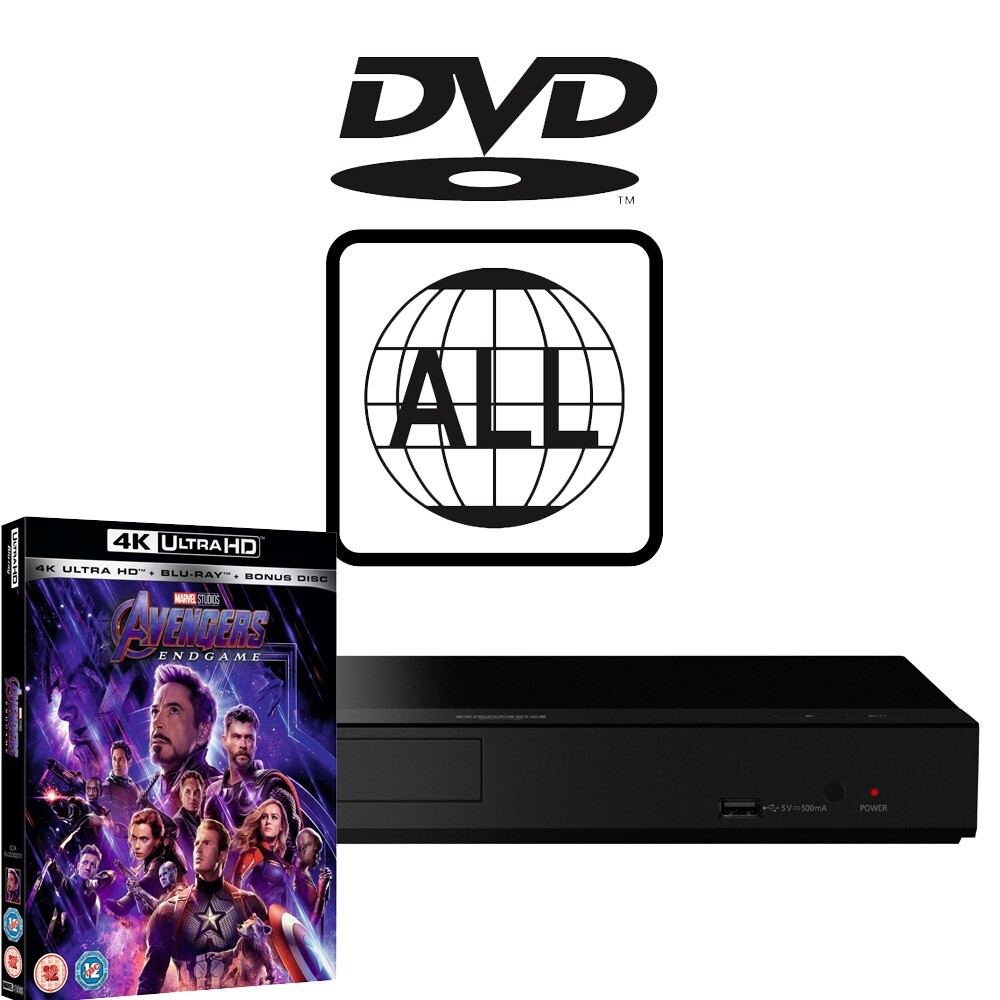 Panasonic Blu-ray Player DP-UB150 MultiRegion for DVD 4K & Avengers Endgame UHD