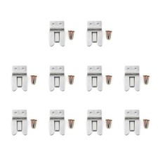 10x Mobile Car Radio Microphone Mounting Iron Clip For FT-1807/1907/7800/7900. U