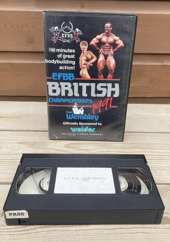 EFBB British Championships 1991 Bodybuilding VHS Video