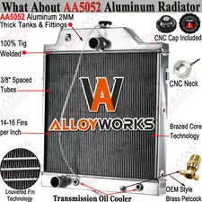 Radiator For Allis Chalmers 7030, 7040, 7050, 7060 70269240,70267976 Tractor(s)