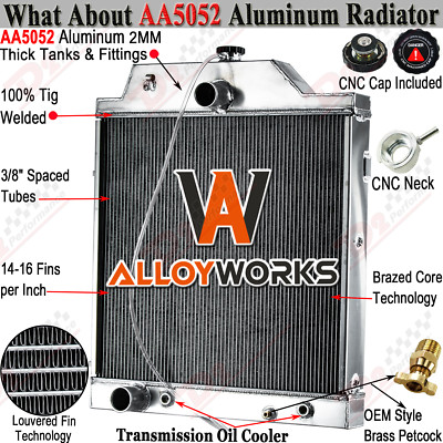 Radiator For Allis Chalmers 7030 7040 7050 7060 70269240 70267976 Tractor(s)