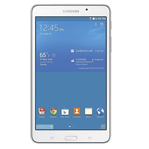 Samsung - Galaxy Tab 4 - 7" - 8GB - White - SM-T230NZWAXAR - Picture 4 of 5