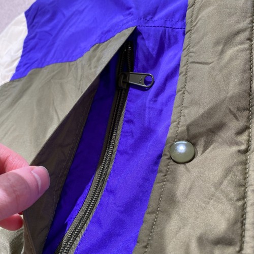 VINTAGE Woolrich Jacket Womens XL 16 18 Green Blue Sigmet Gear 90s Bomber Hiking - Picture 5 of 15