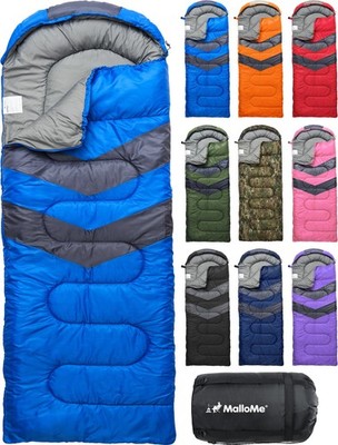 Sleeping Bags for Adults Cold Weather & Warm - Backpacking Camping Sleeping B...