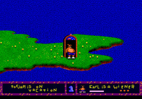 Toejam And Earl - Sega Genesis Game Toe Jam Complete