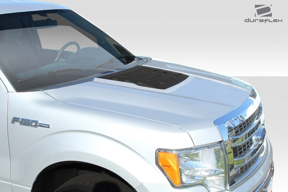 For 2009-2014 F-150 Duraflex Raptor Look Hood - 1 Piece Foto 2 de 4