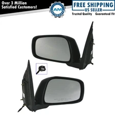 Side Mirrors Power Left & Right Pair Set for Pathfinder Xterra Frontier Equator