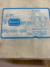ILSCO IPC 500-500 "NEW" Main 500mcm-350 Tap 500mcm-350 Insulating Piercing Ctn