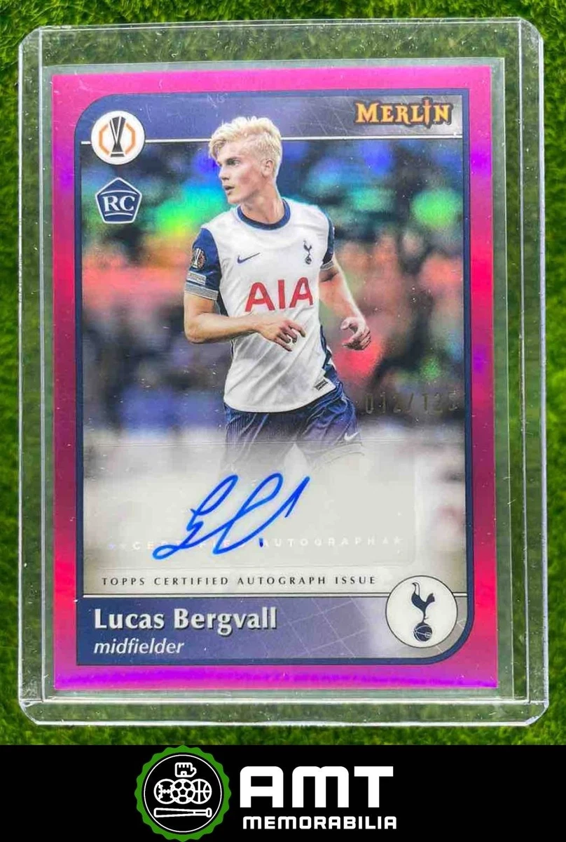 Topps Soccer Tottenham Hotspur Autographed Sports Trading Cards