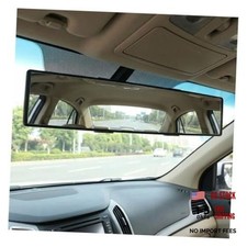 Car Interior Rear View Mirror, 11" HD Automotive Wide Angle Rear Mirror, Black