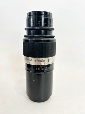 Leitz Elmar 135mm f4.5 Black Nickel Unnumbered Uncoupled Leica
