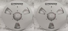 One Pair 10.5'' silver Pioneer Tape reel High Quality Aluminum Take Up Reel