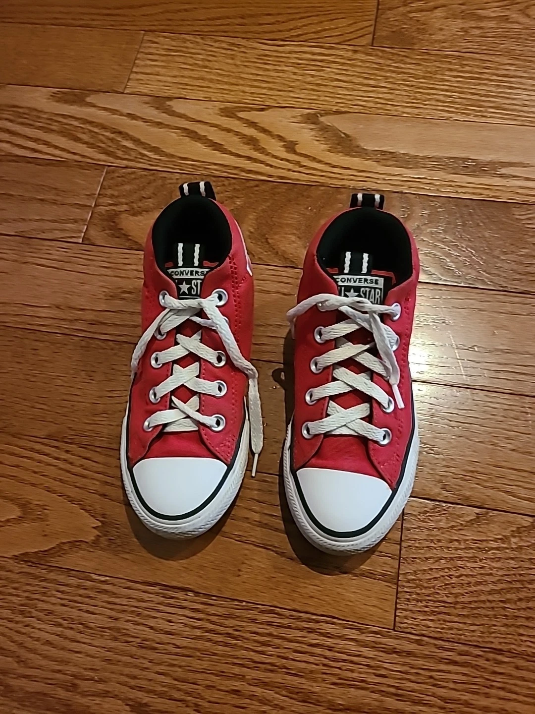 SCARPE SNEAKERS CONVERSE CHUCK TAYLOR ALL STAR HI TOP GIOVANI BAMBINI TELA taglia 1