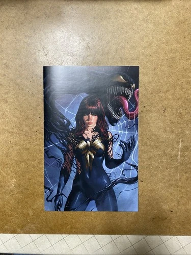 AMAZING SPIDER-MAN #23 IVAN TALAVERA VENOM VIRGIN VARIANT 1:50 MARVEL COMICS NM