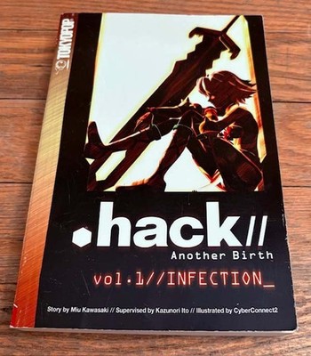 .hack  Another Birth Volume 1 Infection English Light Novel Tokyopop OOP