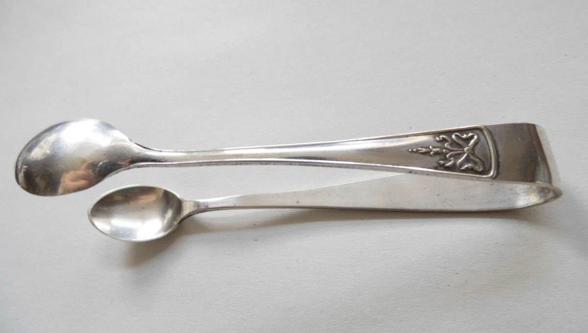 antique silver tongs products for sale | eBay