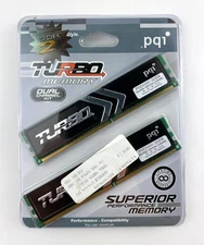 Pqi PQI26400-2GDB PQI Turbo 2GB (2 x 1GB) 240-Pin DDR2 SDRAM (PC6400)