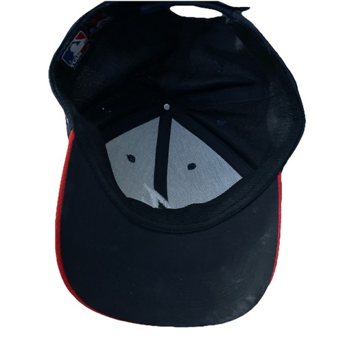 Atlanta Braves OC Sports Team MLB Adjustable Hat Cap MLB Blue Red - Picture 6 of 6