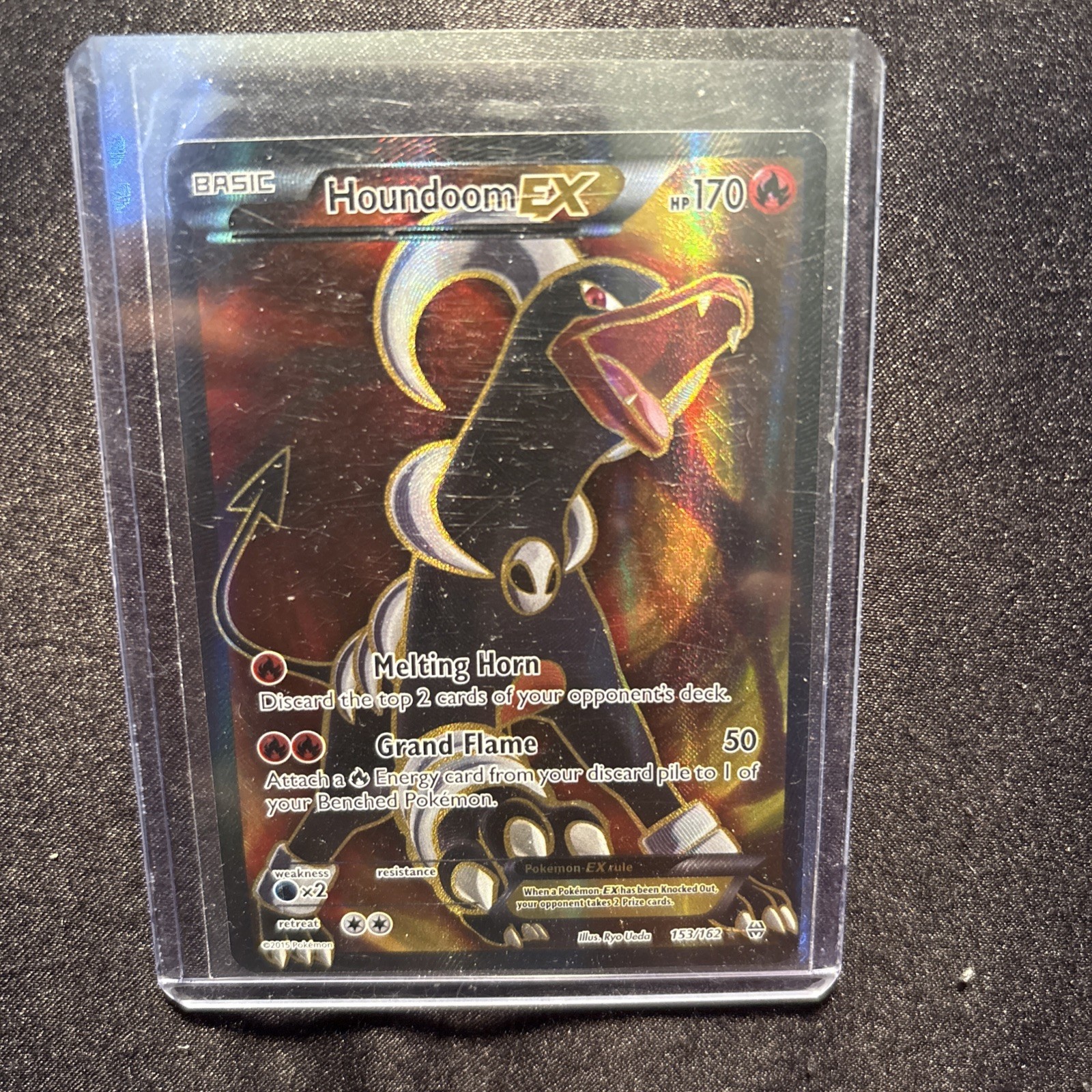Houndoom EX (Full Art) Ultra Rare XY - BREAKthrough 153/162 NM