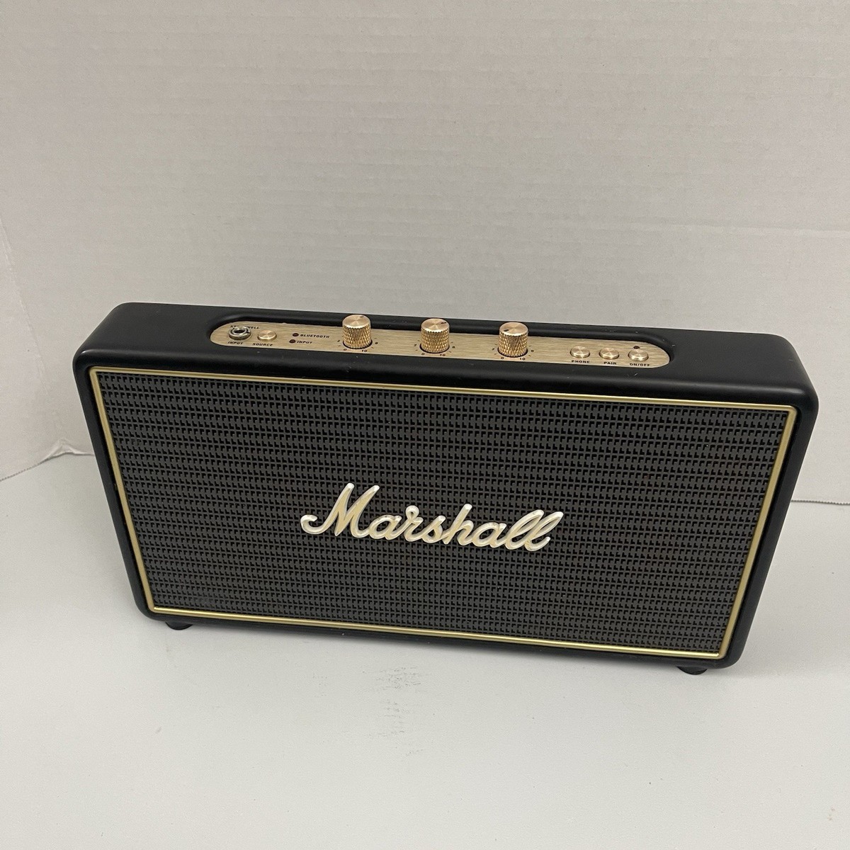 Marshall Stockwell 25W Portable Bluetooth Speaker - Black for sale
