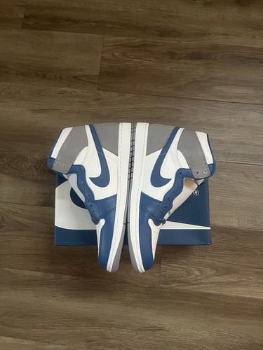 Air Jordan 1 Retro High OG True Blue Herren Größe 13 Schuhe NEU DZ5485-410 - Bild 3 von 5