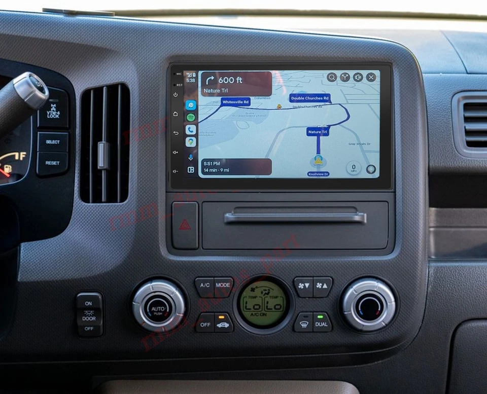 Carplay For Honda Ridgeline 2006-2014 Car Radio Stereo Android 13 GPS Navi - Image 2 of 4