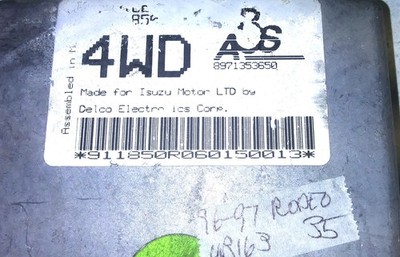 8971353650 ABS anti-lock brake control module 1996-1997 Isuzu