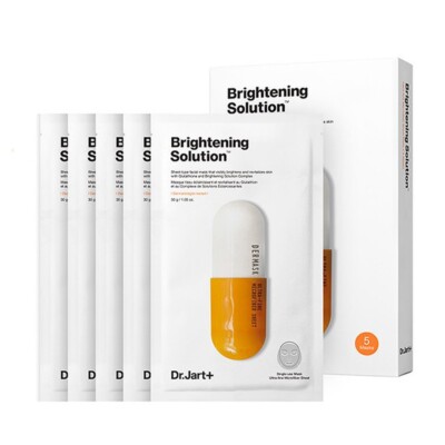 Dr.Jart+ Brightening Solution Sheet Mask 30g x 5 Sheets K-Beauty