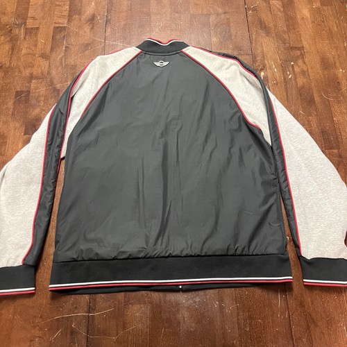 Mini Cooper Jacket Mens Size L Black Jersey Full Zip Pack Away Water Repellent - Picture 6 of 10