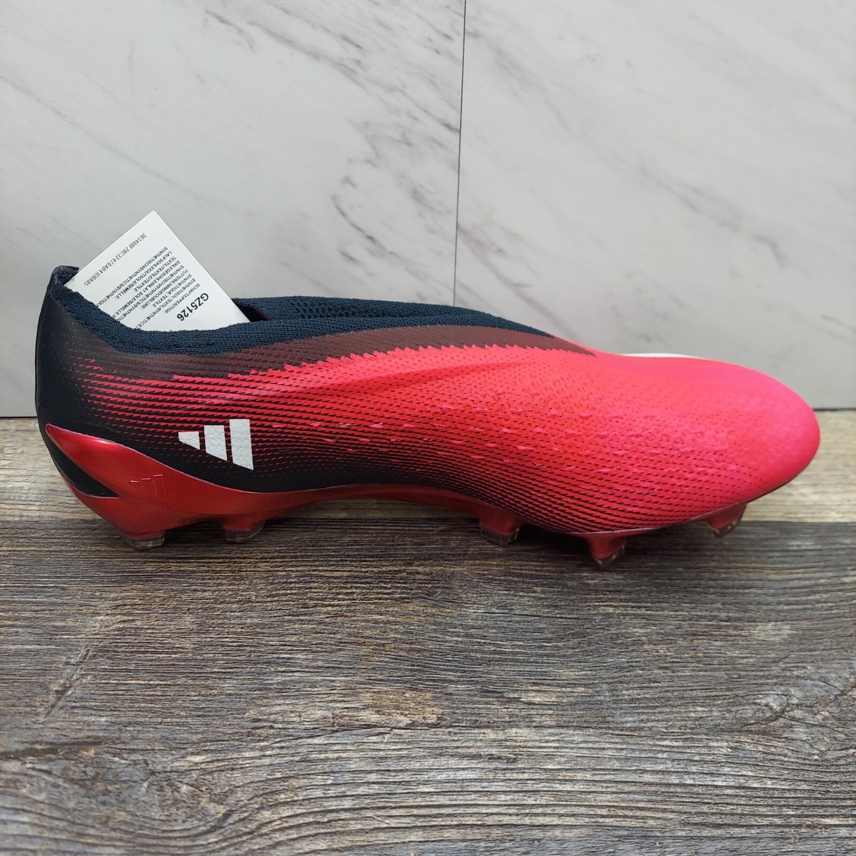 Adidas X Speedportal + FG Pink Black Soccer Cleats GZ5126