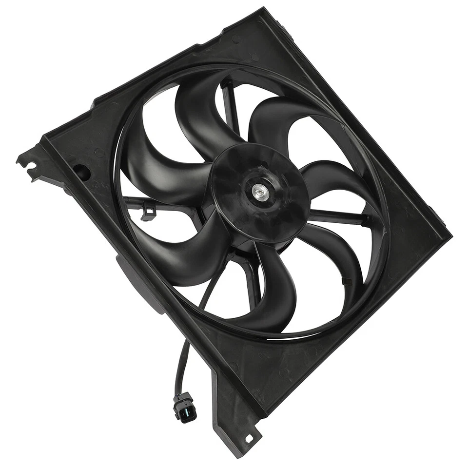 Conjunto de ventilador de refrigeración de radiador eléctrico para Kia Magentis y Kia Optima 2001-2006 Foto 2 de 4