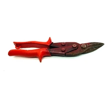 WISS M1 Sheet Metal Wire Cutter Tin Snips Shears Pliers Red Aviation Vtg USA 9"