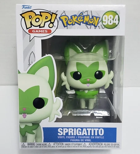 SPRIGATITO - Pokemon Funko POP! Games #984 Collectible Vinyl Figure IN STOCK NOW