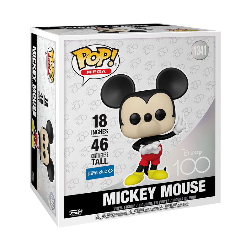 NEW Funko pop mickey mouse 1341. 100 edition. 18 inches / 46