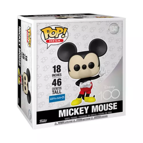 NEW Funko pop mickey mouse 1341. 100 edition. 18 inches / 46 centimeters tall.