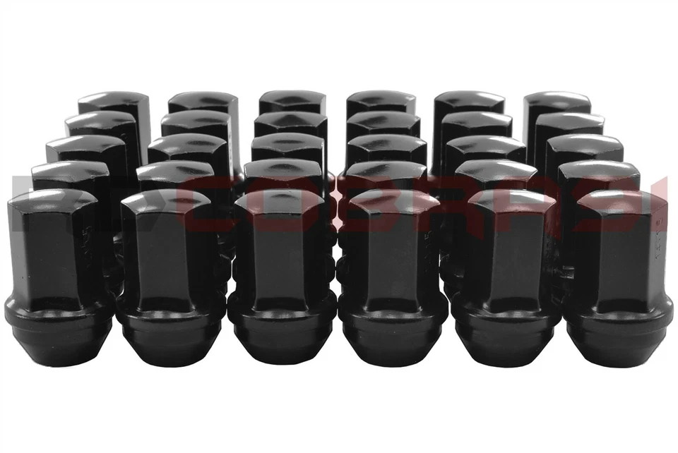 Chevrolet Silverado 1500 2007-2020 tuercas estilo fábrica 24 piezas acabado negro Foto 3 de 4