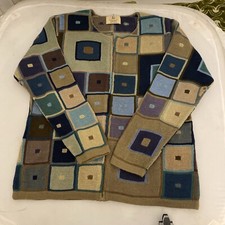 Spirit Of The Andes Pima Cotton  Zip Front Cardigan Xl Excellent Unused