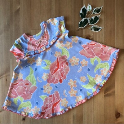 NEW Baby Lulu LOTUS BATIK Dress sz 18M 2T