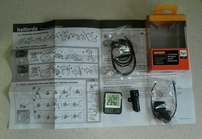 halfords wireless cycle computer