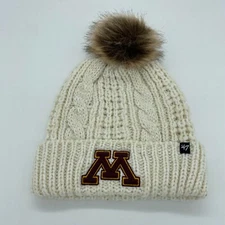 '47 Brand Women's Minnesota Golden Gophers NCAA Winter Beanie w/Pom One Size